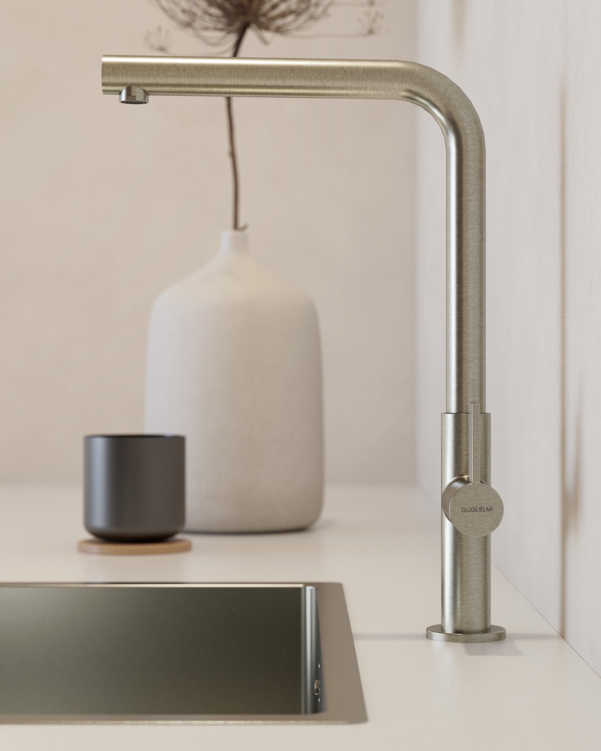 Lieve kitchen faucet Guglielmi Rubinetterie
