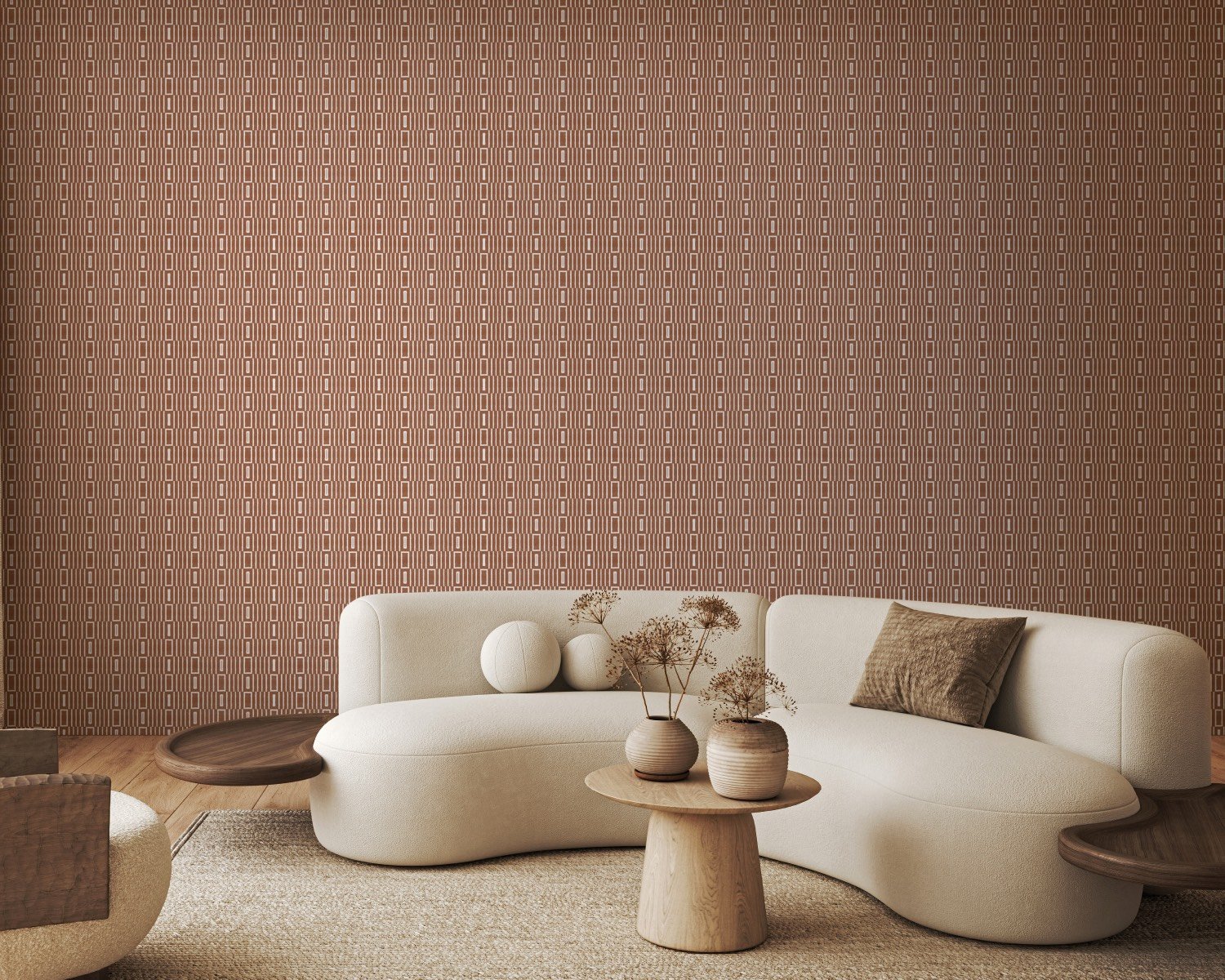 Between the Lines sustainable wallpaper Livden