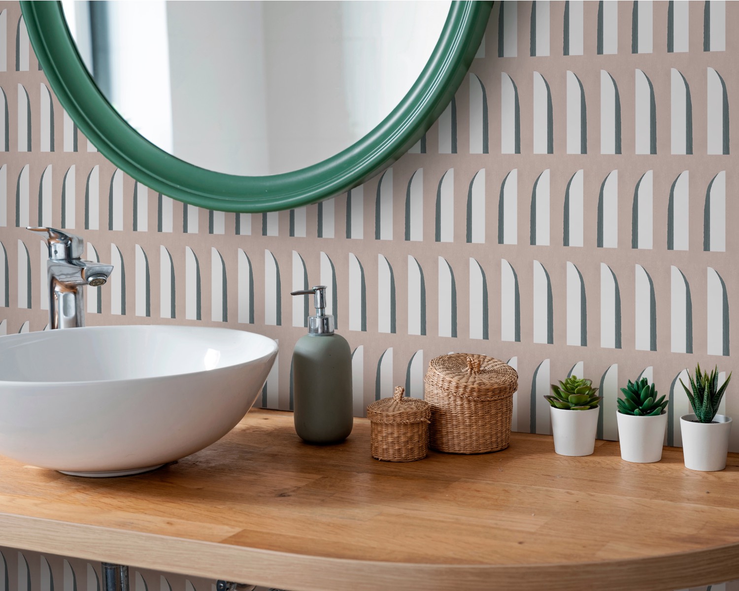Louie sustainable wallpaper Livden