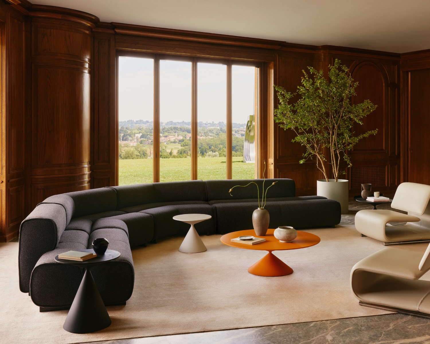 Unlimited sofa Desalto by Milan-based designer Francesco Rota