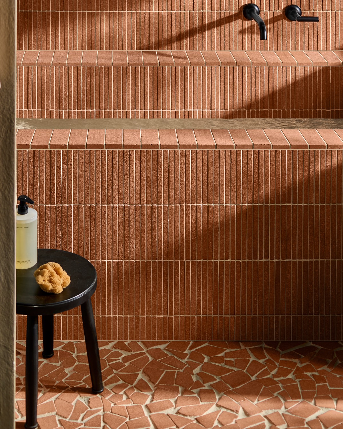 Terra Cortona TileBar can be used on walls, floors, backsplashes and more
