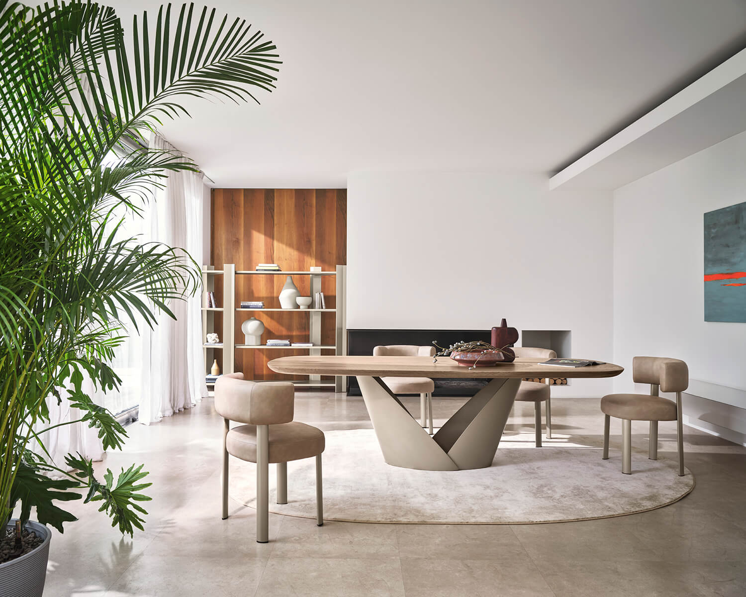 Calla dining table by Calligaris