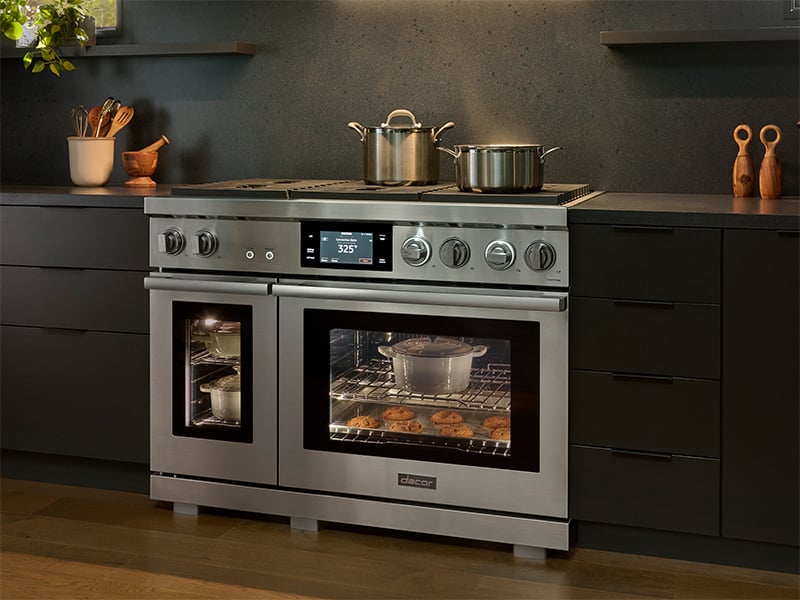 48-inch Dual-Fuel Steam Range by Dacor