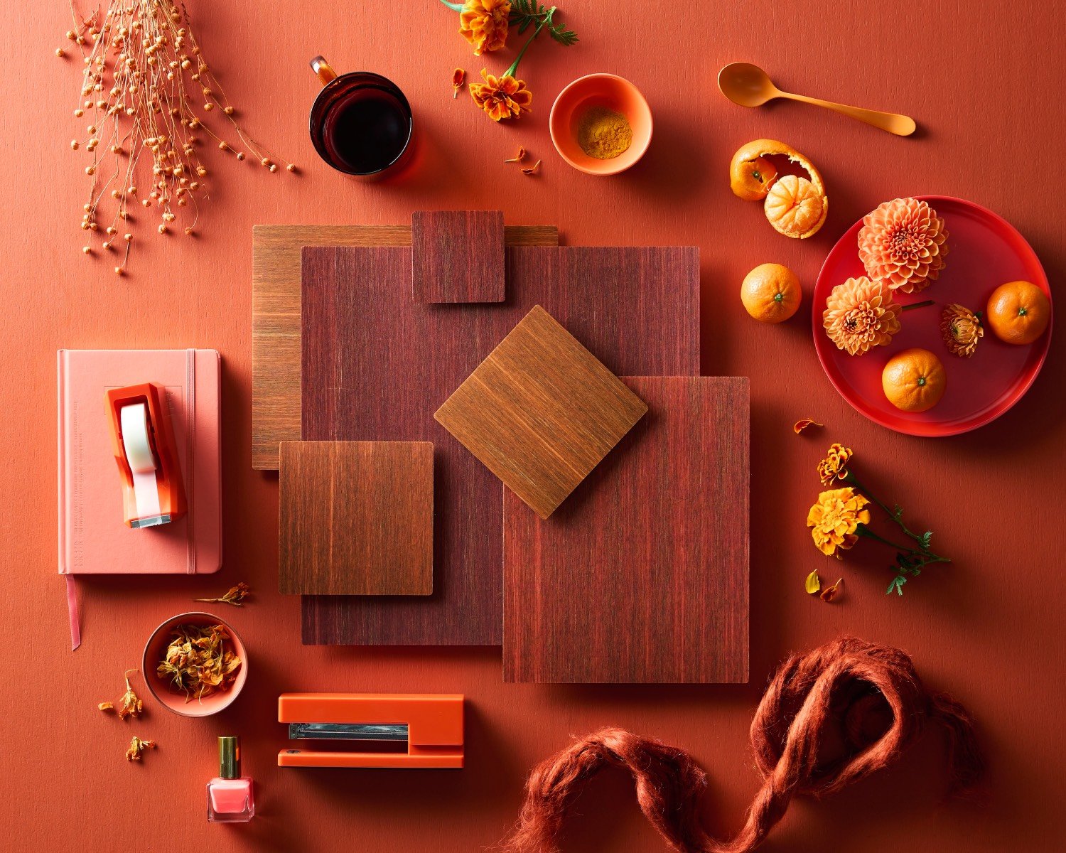 ekoa ColorBurst Oranges includes seven options