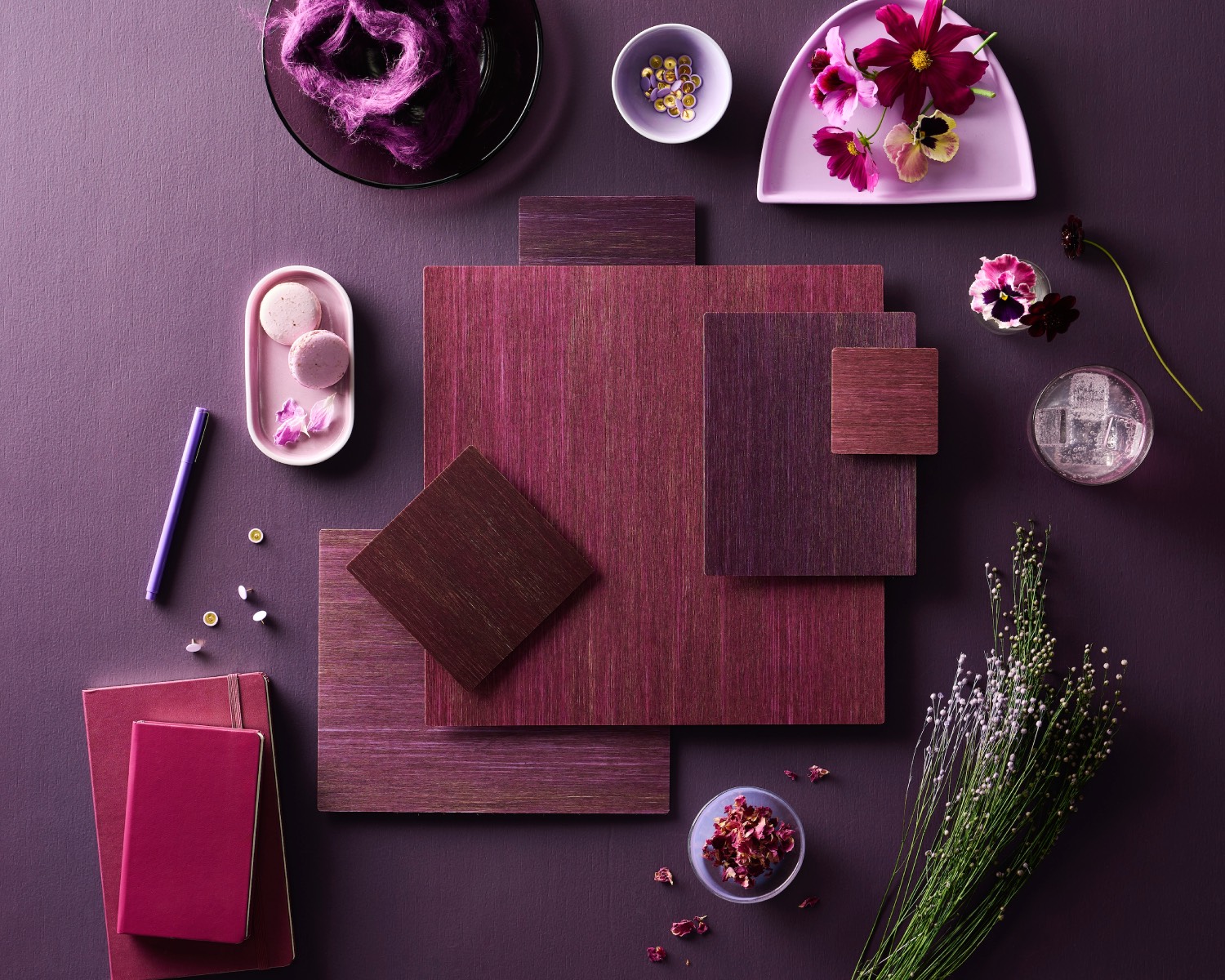 ekoa ColorBurst Purples includes three colours