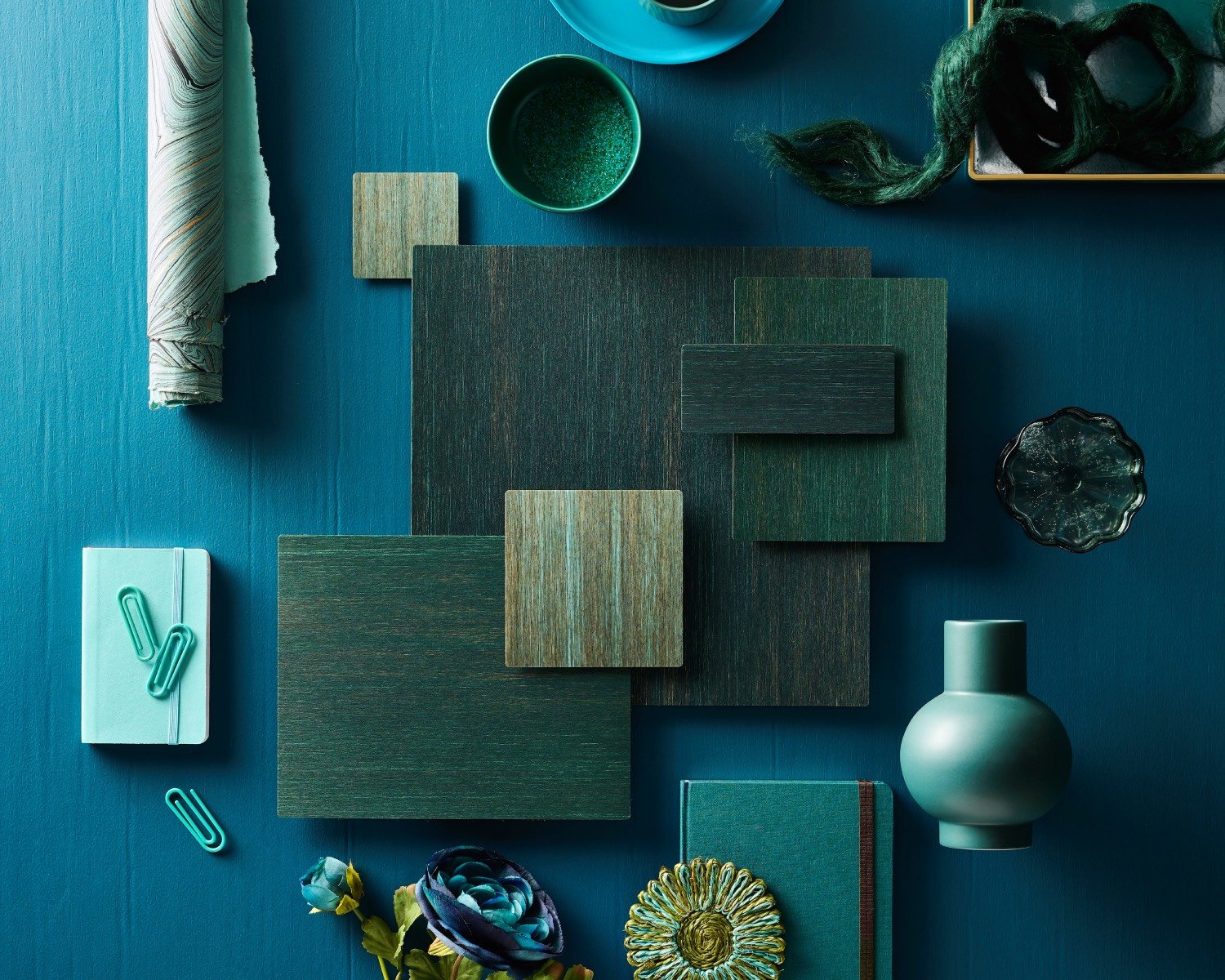 ekoa ColorBurst Teals includes three colours