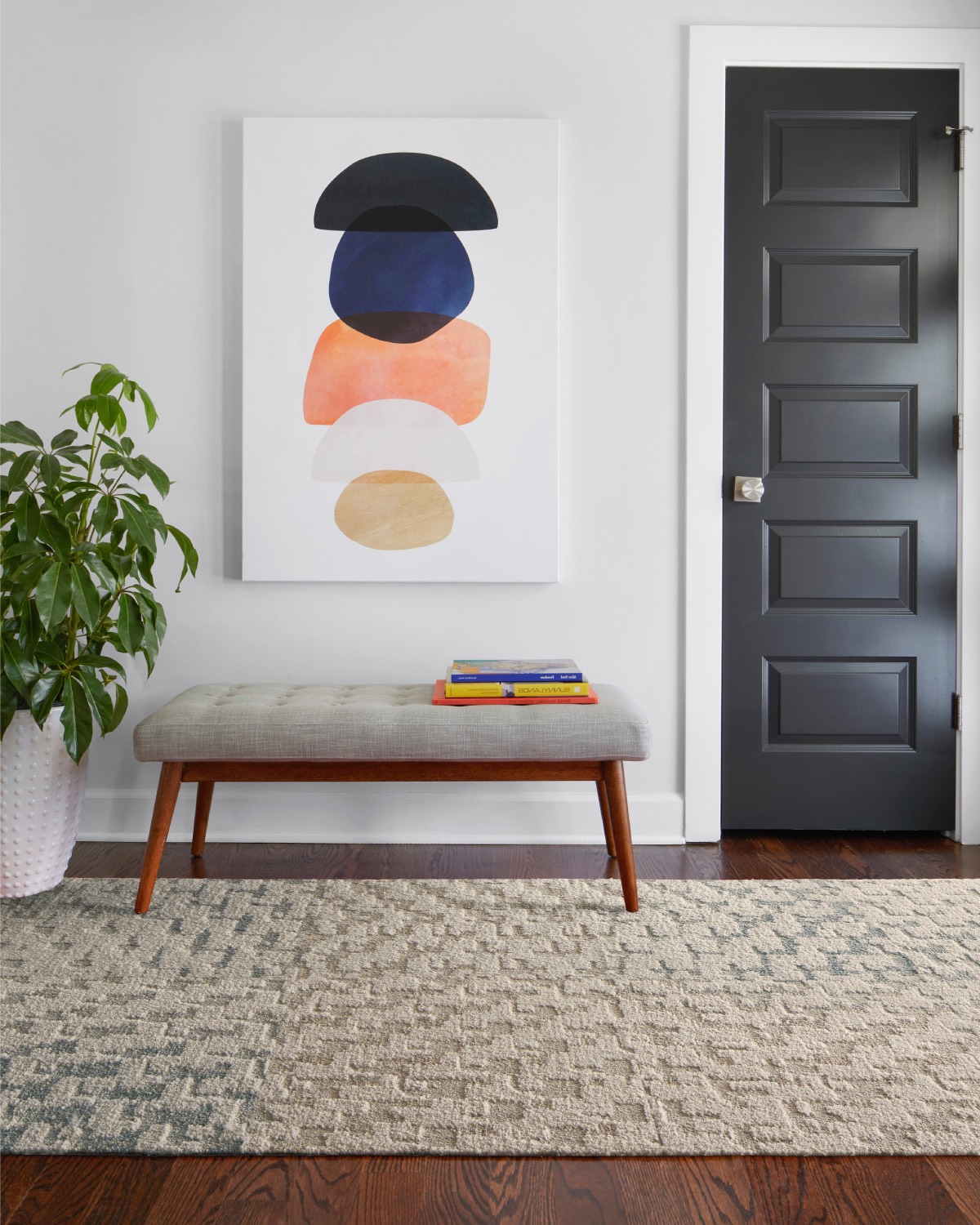 Change In Focus area rug from FLOR