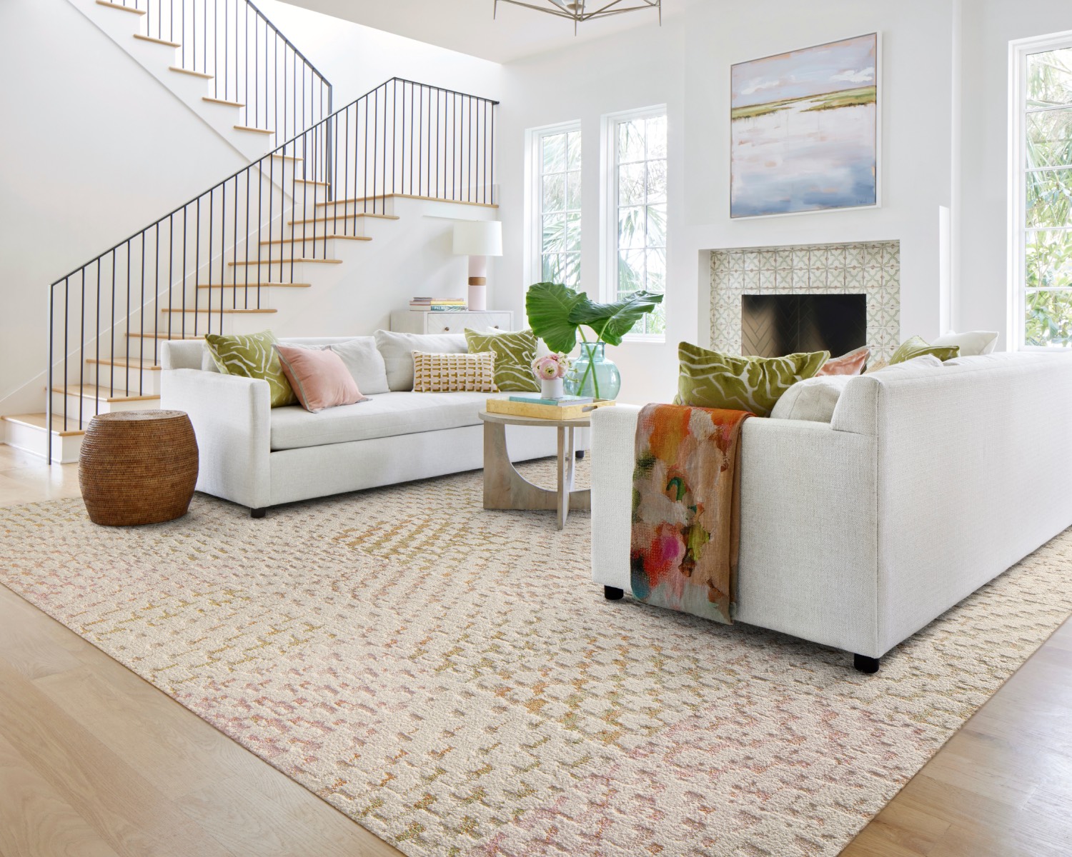 Change In Focus area rug from FLOR