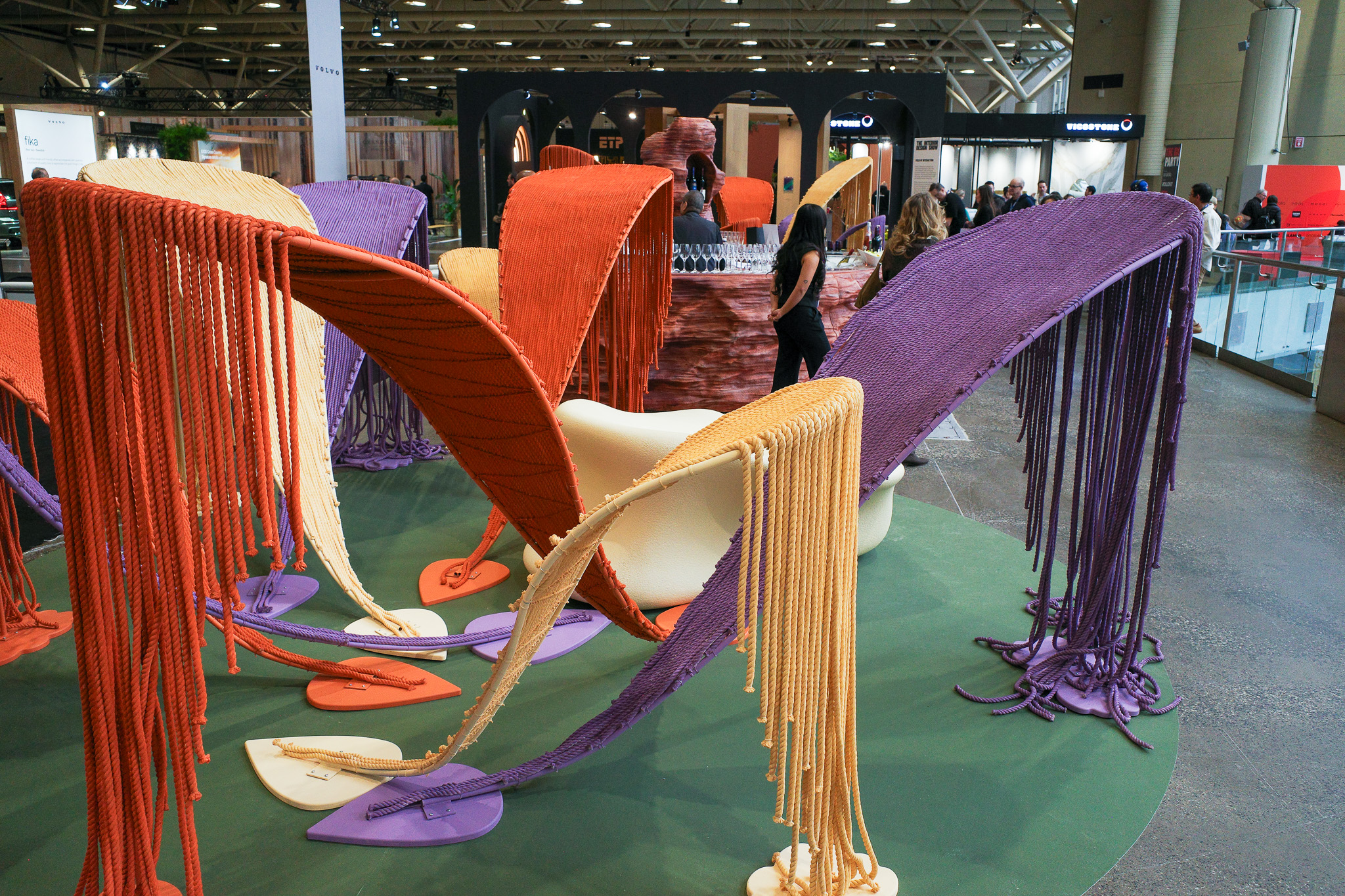Field of Interaction installation by Yury Goncharov and Alina Tacmelova at IDS Toronto 2026