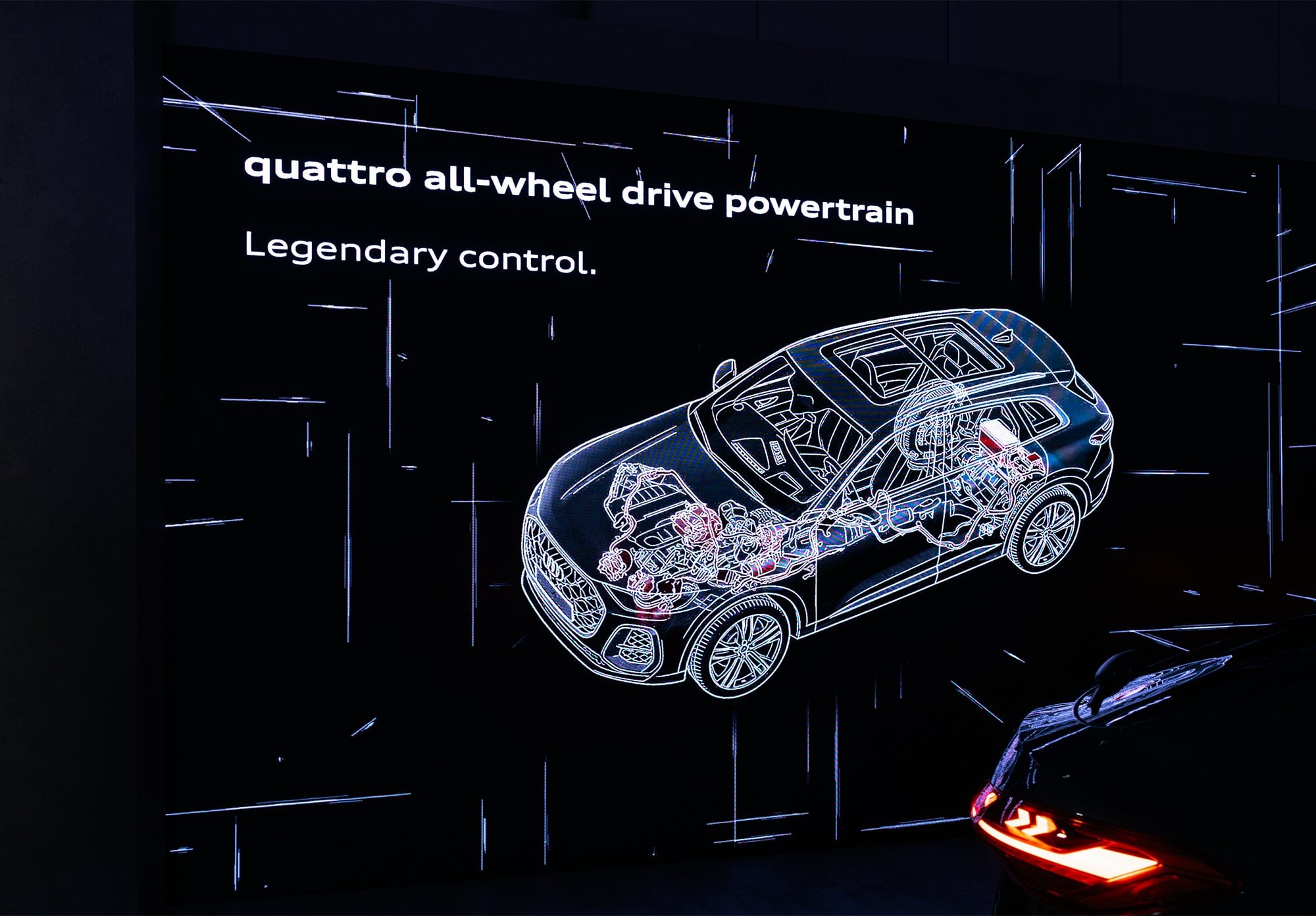 Audi holograms at CIAS 2026