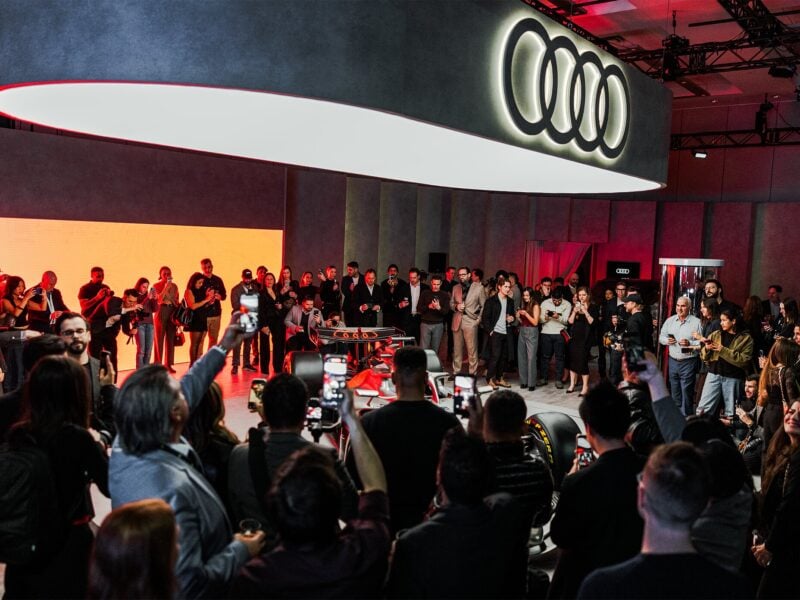 Audi F1 launch at CIAS 2026