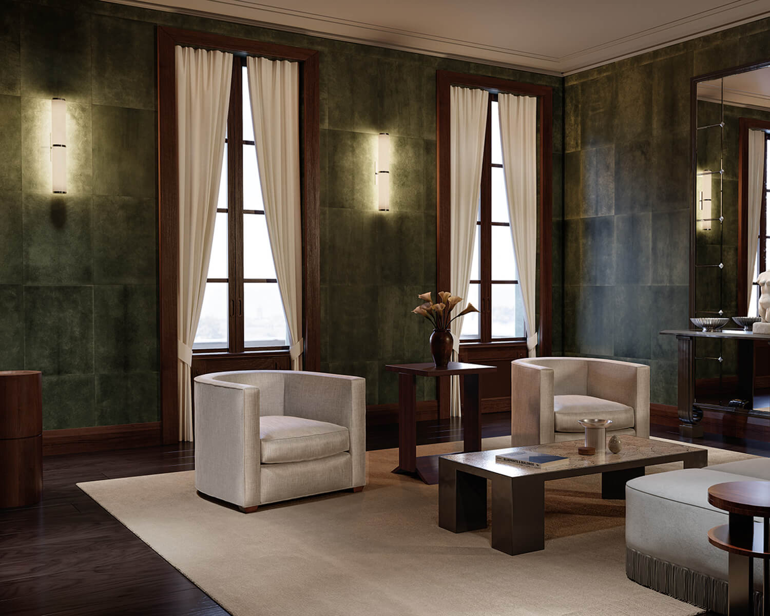 Cadence wall coverings collection by Athena Calderone for Calico