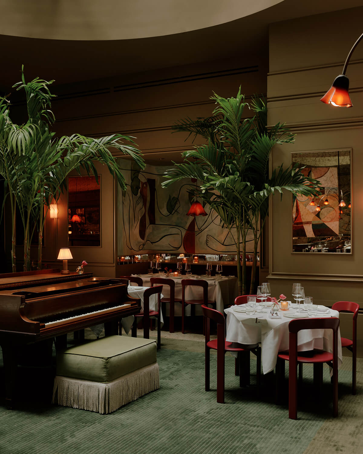 Brass restaurant by Islyn Studio in NYC