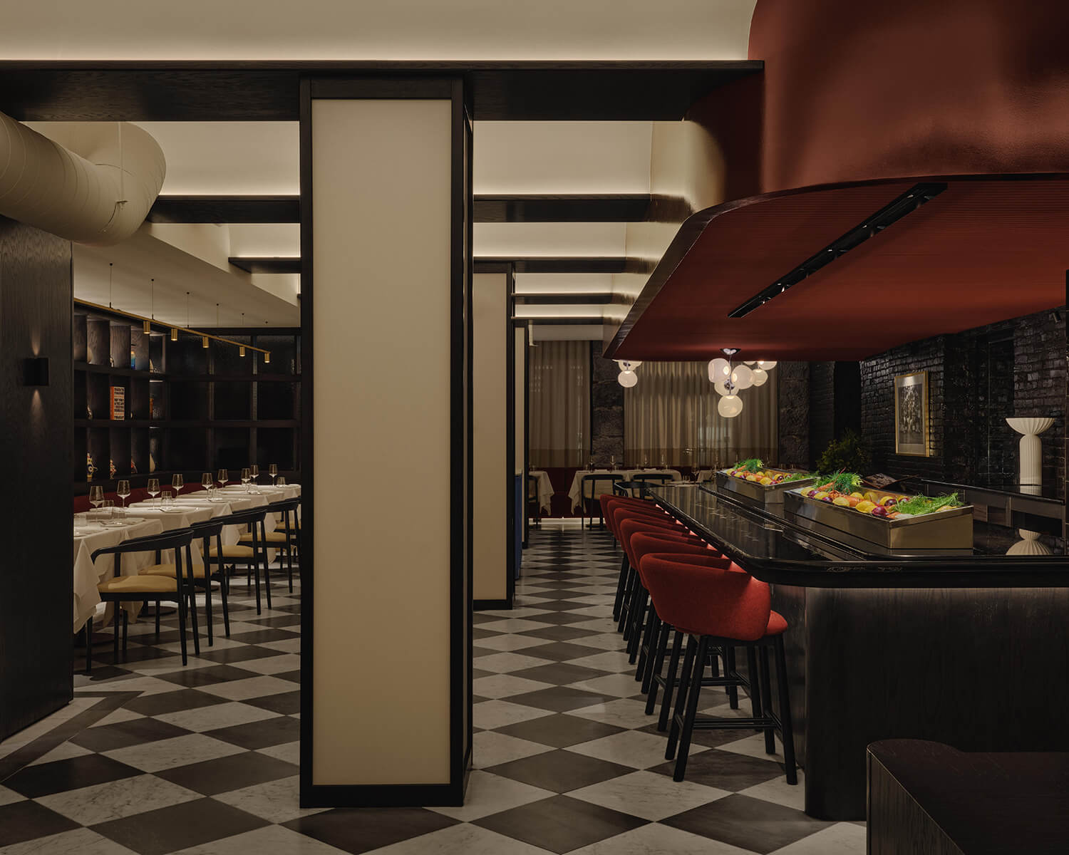 Mare restaurant by Sid Lee Architecture in Montreal