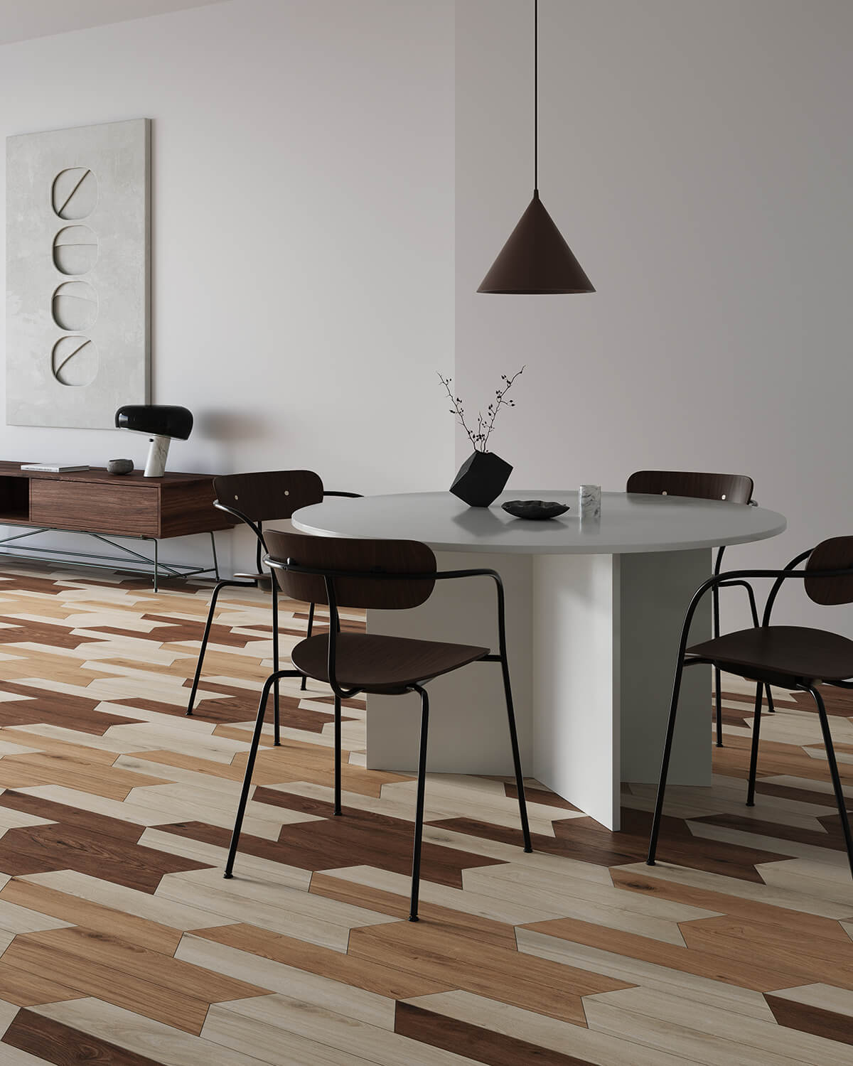 Shapes by MILEstone exemplifies the Tailored Craft tile trend at Coverings 2026