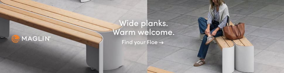 Floe Benches display ad