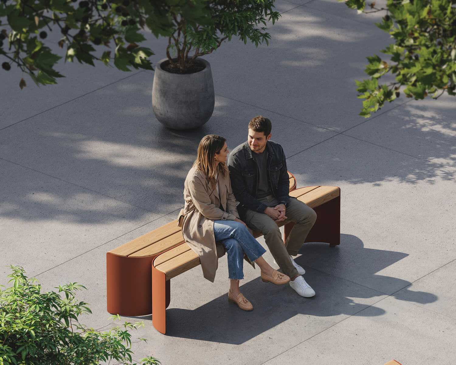 Floe Bench by Maglin Site Furniture