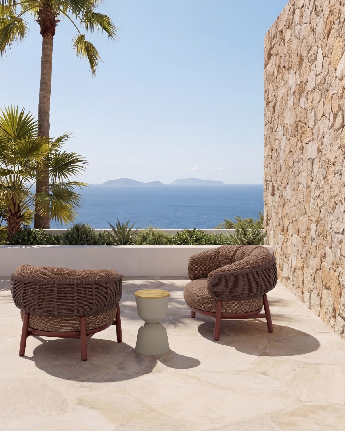 Palm and Shell KunDesign