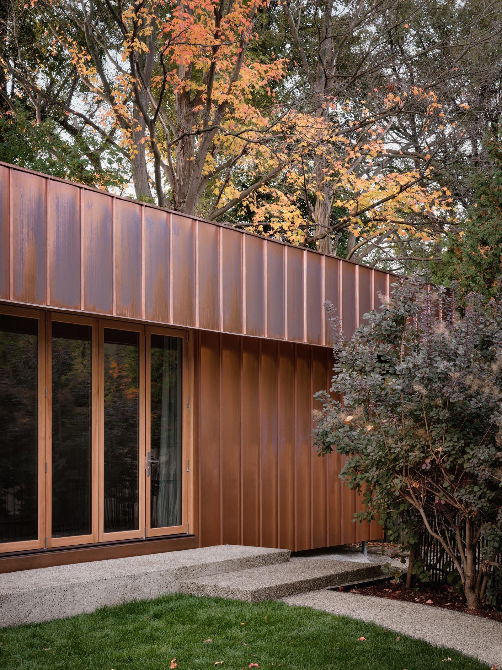 Copper House, Toronto. A 600 sq ft garden suite by Fabrication Studio.