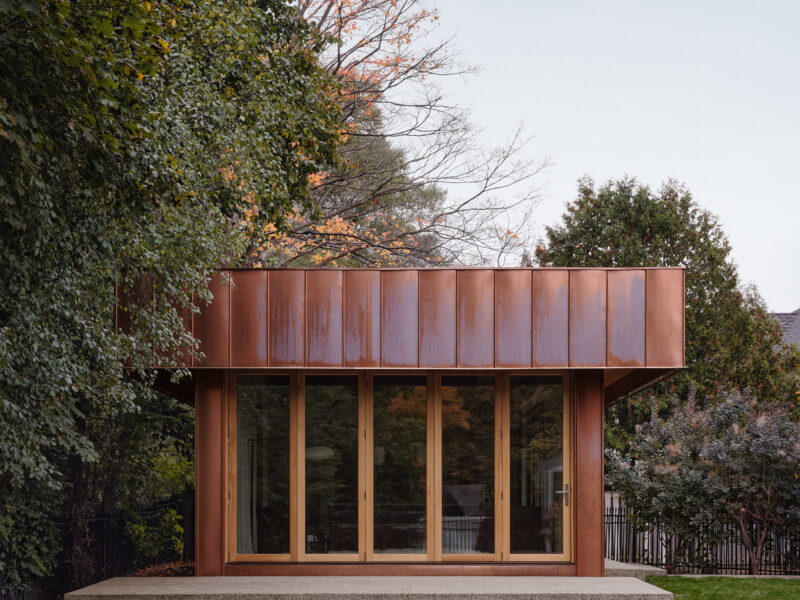 Copper garden suite by Francois Abbott