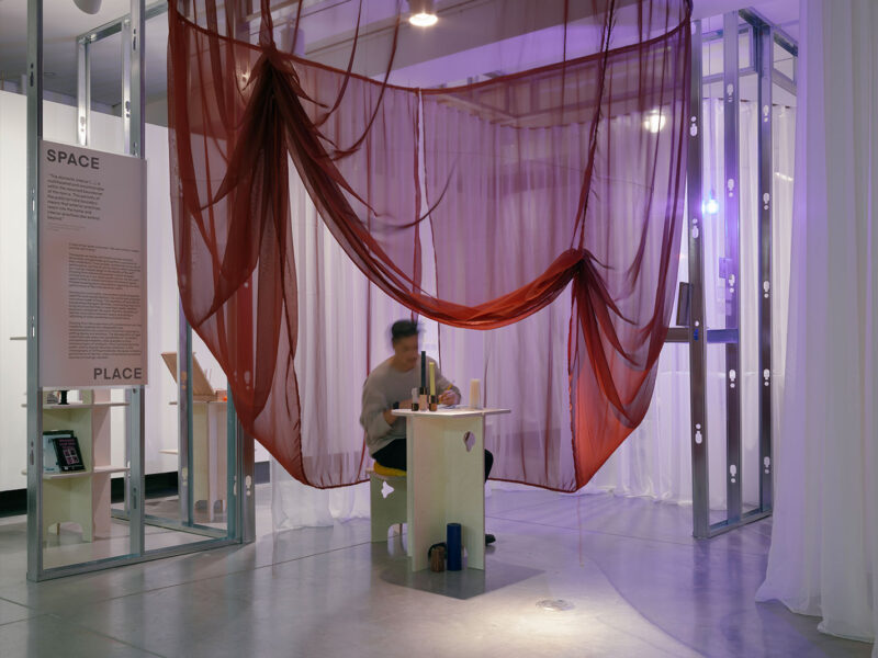Quan Thai installation at Design at Riverside gallery in Waterloo